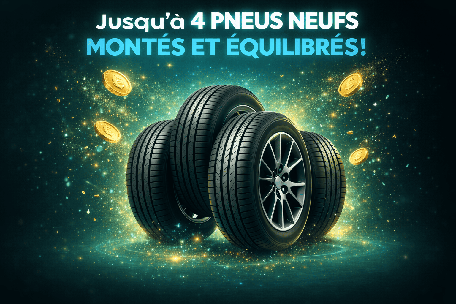 4 Pneus Offerts