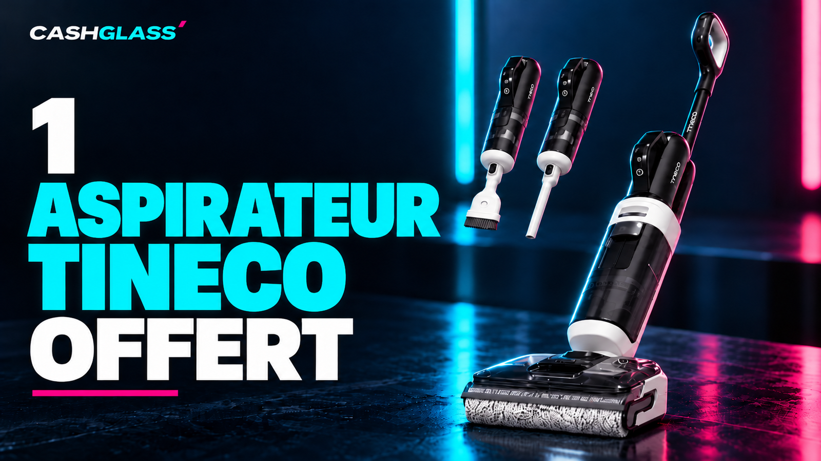 Aspirateur Tineco offert