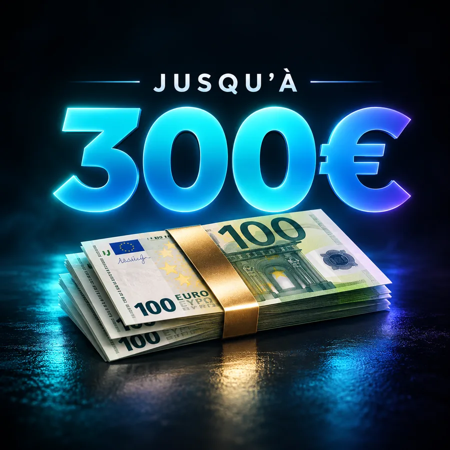 Jusqu’à 300 euros en virement, offre CashGlass