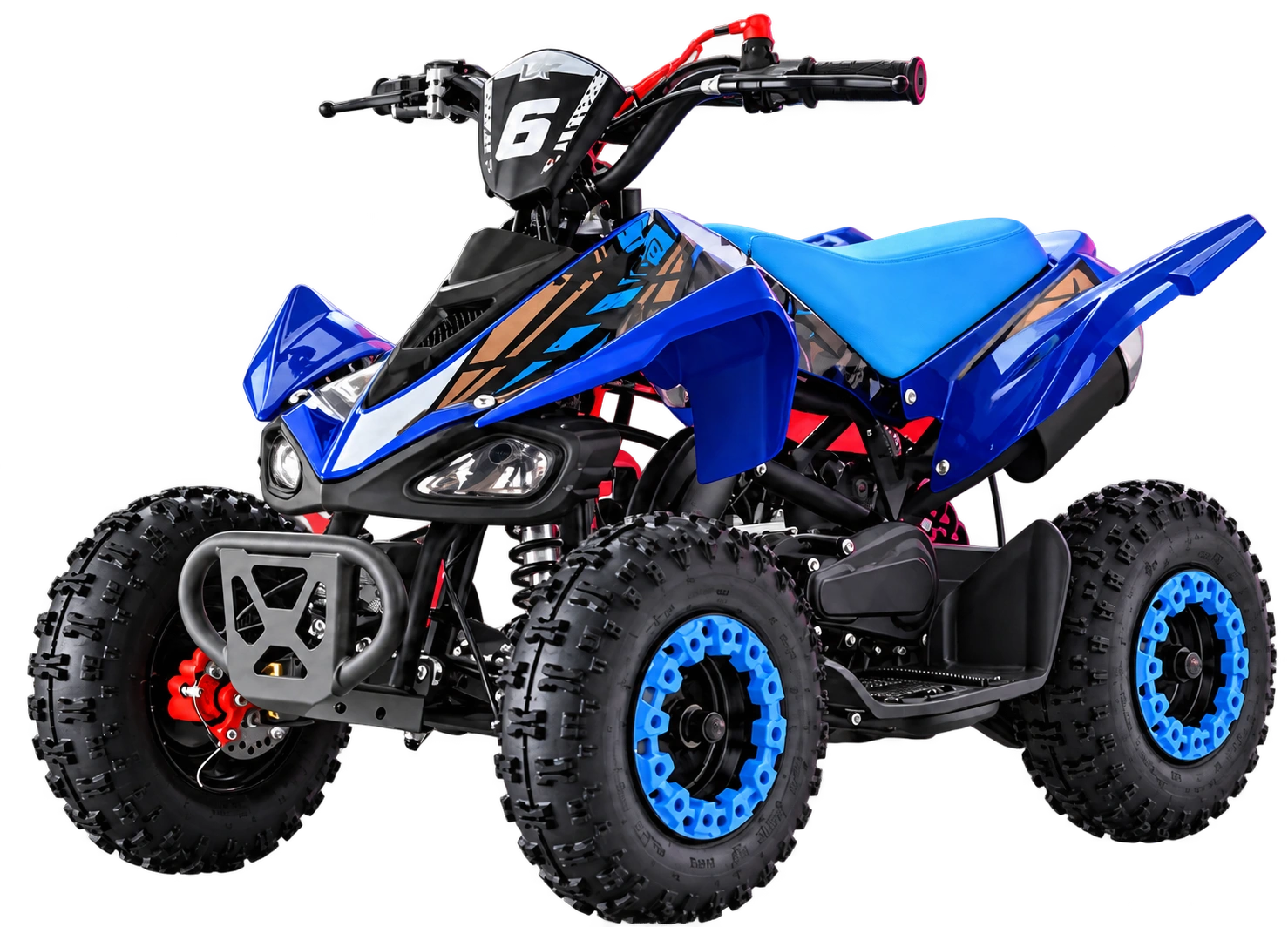 Mini-quad bleu du catalogue CashGlass